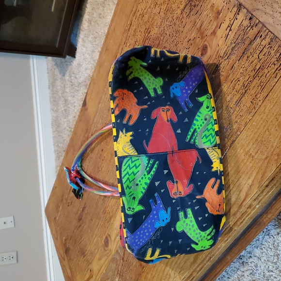 **flaw**Canvas Laurel Burch Tote Dog Pattern - Picture 7 of 14